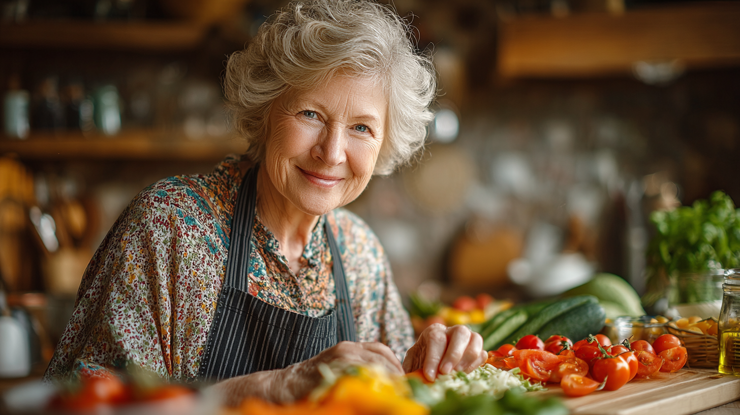 Grupa seniorów uczestnicząca w zajęciach tanecznych w SilverHaven